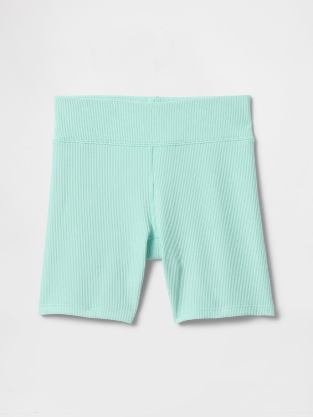Gap Kids ribbed bike shorts - surf spray aqua color XL (12) NWOT